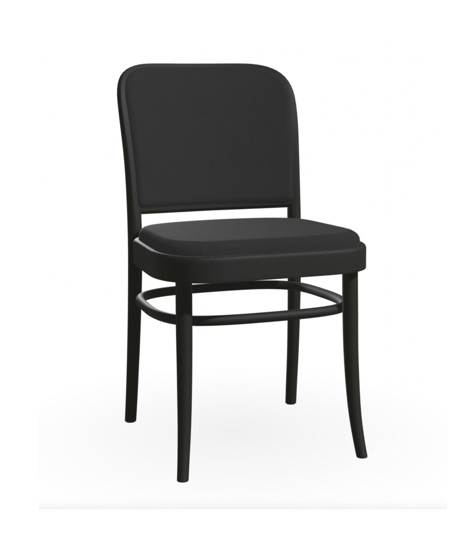 No 811 stol, polstret, sort beis | NICHE Interiør & Storkjøkken