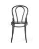 No 18 stol, sort beis | NICHE Interiør & Storkjøkken