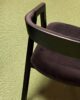 Simple lounge stol, avelina 9190, chocolate beis, OUTLET | NICHE Interiør & Storkjøkken