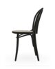 No 18 stol, cane sete, sort beis | NICHE Interiør & Storkjøkken