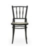 Dejavu stol, cane sete, sort beis | NICHE Interiør & Storkjøkken