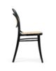 No 20 stol, cane sete, sort beis | NICHE Interiør & Storkjøkken