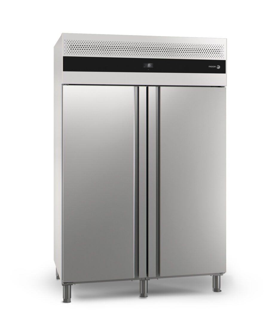 Kjøleskap dobbelt GN2/1, rustfritt, 1186L | NICHE Interiør & Storkjøkken