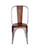 Lene stol, blankt stål, skinn | NICHE Interiør & Storkjøkken