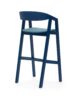 Simple barstol høy - bøk blå, Raiden 9844 | NICHE Interiør & Storkjøkken