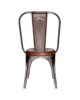 Lene stol, blankt stål, skinn | NICHE Interiør & Storkjøkken