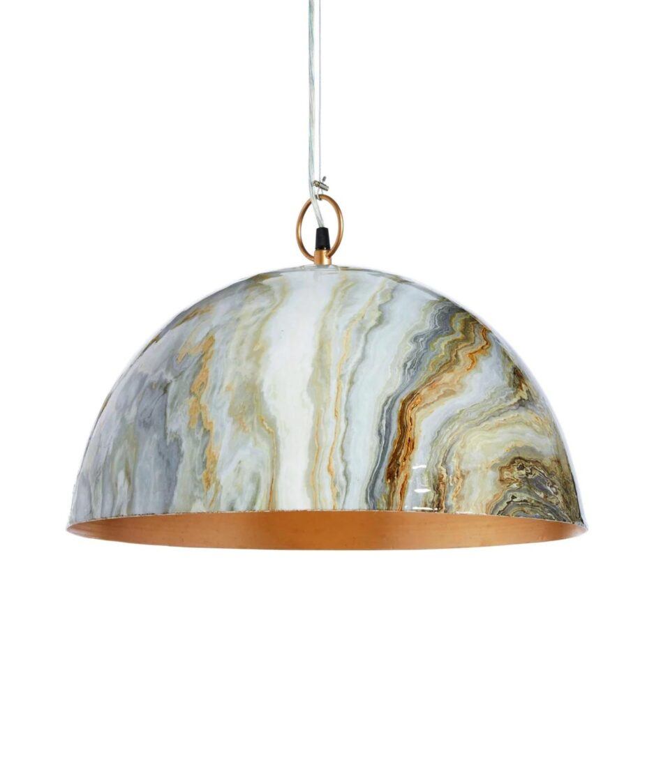 Marnie taklampe, marmor | NICHE Interiør & Storkjøkken