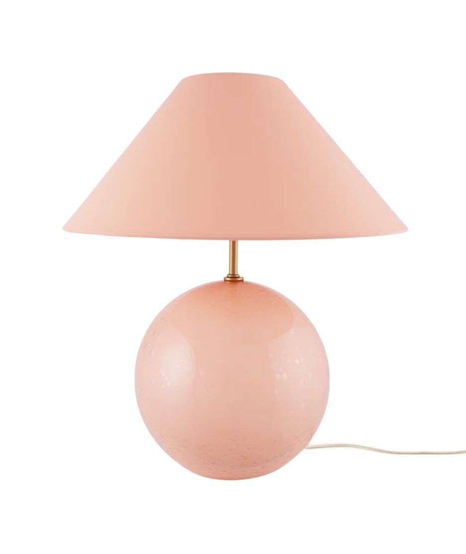 Iris bordlampe, rosa | NICHE Interiør & Storkjøkken