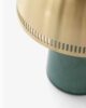 Raku SH8 oppladbar lampe, blågrønn/messing | NICHE Interiør & Storkjøkken